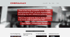 Desktop Screenshot of cineramax.com