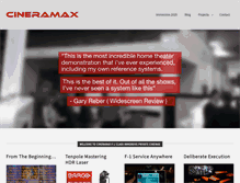 Tablet Screenshot of cineramax.com